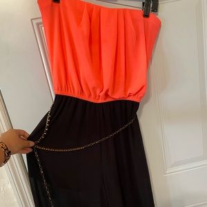 Iris Formal Strapless Jumpsuit